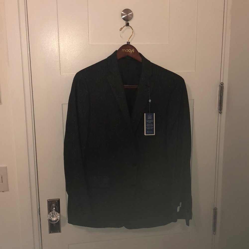Ryan Seacrest Distinction Grey Sport Coat